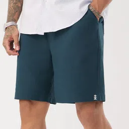 The Souled Store Men Mid Rise Regular Fit Regular Shorts-picture-34