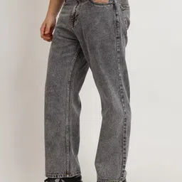 jaara Men Straight Fit Mid Rise Grey Jeans image 3