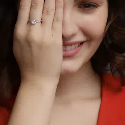 diavo Epic Gemstone Silver Ring Sterling Silver Cubic Zirconia Sterling Silver Plated Ring image 3