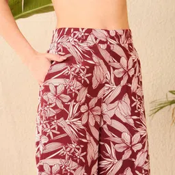 IMANA Printed Pure Cotton Tunic With Trousers Co-Ords image 3