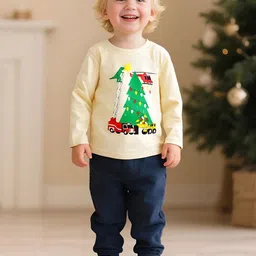 INCLUD Boys Printed Round Neck Pure Cotton T-shirt-picture-49