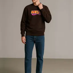 Organic Chics Men Printed Sweatshirt image 3