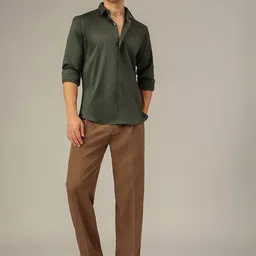 DENNISON Smart Spread Collar Casual Shirt image 5