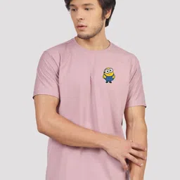 Greylongg Men Sports Printed Applique T-shirt image 1