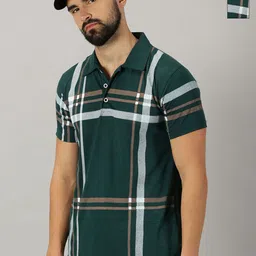 THE BEETEL HOUSE Men 2 Printed Polo Collar Pockets T-shirt-picture-36