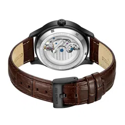 Kenneth Cole Men Printed Dial & Stainless Steel Bracelet Style Straps Analogue Automatic Watch image 3