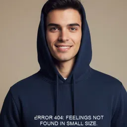 SMAN Men Printed Hooded Sweatshirt image 2