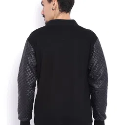 Campus Sutra Men Colourblocked Lightweight Bomber Jacket image 5