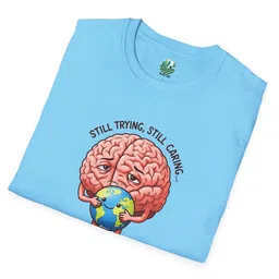 Naturebliss Men Graphic Printed Round Neck Cotton T-shirt image 5