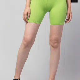 DRAXSTAR Women Skinny Fit Low-Rise Cycling Sports Shorts-image-13