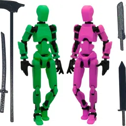 mighty miniatures Prime Action Figure Pack of 2 with Weapons | 14 cm Fully Poseable Collectibles-picture-21