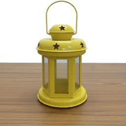 Decorative Metal Lantern Indoor/Outdoor Hanging Lantern | Candle Tealight Holder Iron 1 - Cup Tealight Holder-image-97