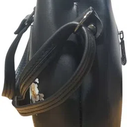 mscollections Black Women Hobo MS Fashionable Party And Office Wear Sling Bag For Womens And Girls (Pack Of 1) image 5