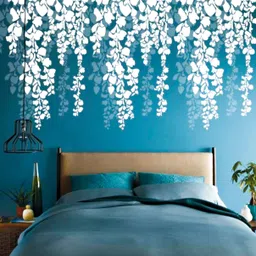 decor now Size : ( 16-inch x 24-inch) Cherry Falling leaf DIY Wall Stencil for Home Decoration Size : ( 16-inch x 24-inch) Stencil Stencil-picture-44