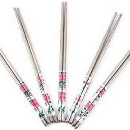 arraystyle Eating, Training, Decorative, Cooking, Chewing Stainless Steel Korean, Japanese, Vietnamese, Chinese Chopstick-picture-21