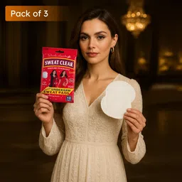 sweat clear Underarm Sweat Pads | Anti-Stain & Rash-Free for Men & Women (Pack of 3) Sweat Pads-picture-19