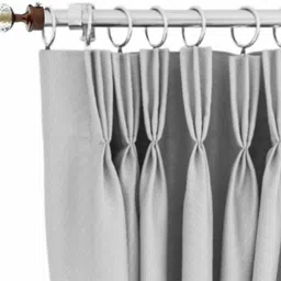 rkoing Brown Rod Rail Bracket, Curtain Knobs Metal image 2