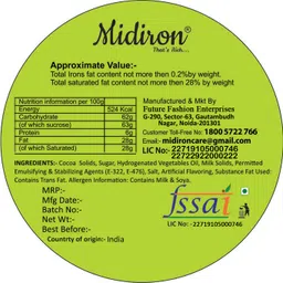 midiron Handmade & Tasty Chocolate with Rakhi Greeting Card & Coffee Mug IZ23-11 Ceramic Gift Box image 5