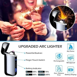 zeelpetal Plug Electric Lighter Plasma Flameless Windproof Cigarette Lighter Car Cigarette Lighter image 5