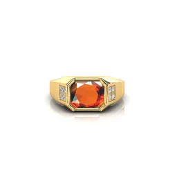 RRVGEM 3.50 Ratti Gomed Garnet Ring image 2