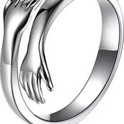 Teeragaj Set of 3 Hug Adjustable Finger Rings-image-2