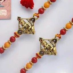 MEIRA JEWELLERY 2-Pcs Mauli Thread Rhaki With Greeting Card & Roli Chawal-picture-41
