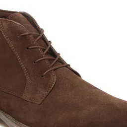 Teakwood Leathers Men Suede Mid-Top Regular Boots image 2