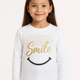 SKGKidsWear Unisex Kids Typography Printed T-shirt-picture-31