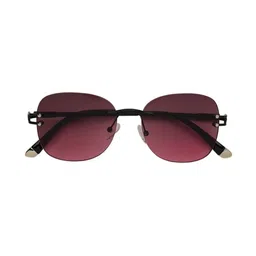 MacV Unisex Purple Lens & Black Butterfly Sunglasses with image 3