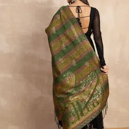 STADO Ethnic Motifs Woven Design Dupatta image 3