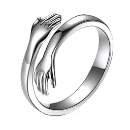 Thrillz Silver Plated Stainless Steel Adjustable Finger Ring image 2