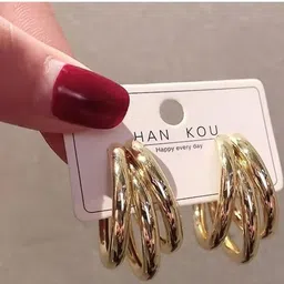 ONUYX Contemporary Hoop Earrings image 4
