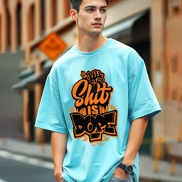 THE BEETEL HOUSE Men Graphic Printed Round Neck T-shirt image 5