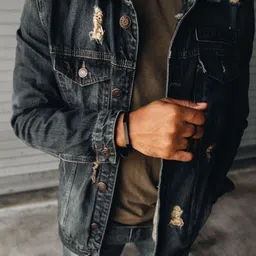 RUHI COLLECTION Unisex Hand Painted Rhodium-Plated Cuff Bracelet image 5