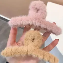 DOCTOR HEALTH SUPER SOFT Women Set of 4 T Shape Claw Clip image 4