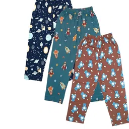 kidonic Unisex Kids Pack Of 3 Assorted Printed Tights-picture-44