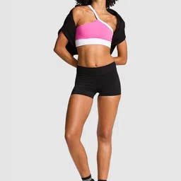 Victoria's Secret Women Skinny Fit High-Rise Sports Shorts-image-93