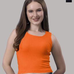 Friskers Cotton Tank Crop Top-picture-13