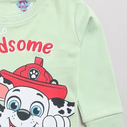 YK X Tinyo Infant Boys Paw Patrol Printed Cotton T-shirt image 2
