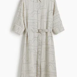 H&M Belted Shirt Dress-picture-17