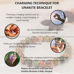 CRYSTAL DIVINE Crystals Beaded Elasticated Bracelet image 2