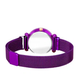 Gopal Shopcart Unisex Pack Of 2 Stainless Steel Bracelet Style Straps Analogue Watch image 2