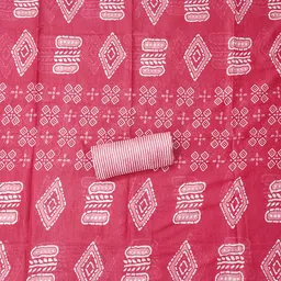 SHADOW & SAINING Floral Printed Unstitched Dress Material image 2