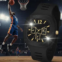 Moover Women Dial & Bracelet Style Straps Analogue Watch BOYSMILAR-BLACK-00J1 image 5