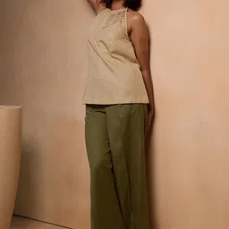 Chhaya Gandhi Design Studio Top With Palazzos Co-Ords image 4