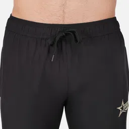 SYFKO Men Brand-Logo Embroidered Mid-Rise Track Pants image 5