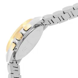 French Connection Men Patterned Dial & Stainless Steel Bracelet Style Straps Analogue Watch FCH02TM-U image 2