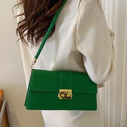 LULU & SKY Women Textured Structured Shoulder Bag image 4