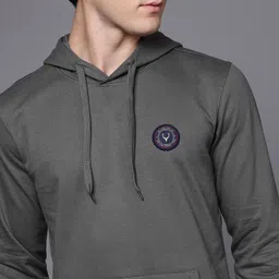 Allen Solly Men Hooded Sweatshirt image 2