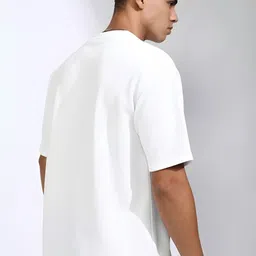 KAIDO Graphic Printed Drop-Shoulder Sleeves Oversized Cotton T-shirt image 4